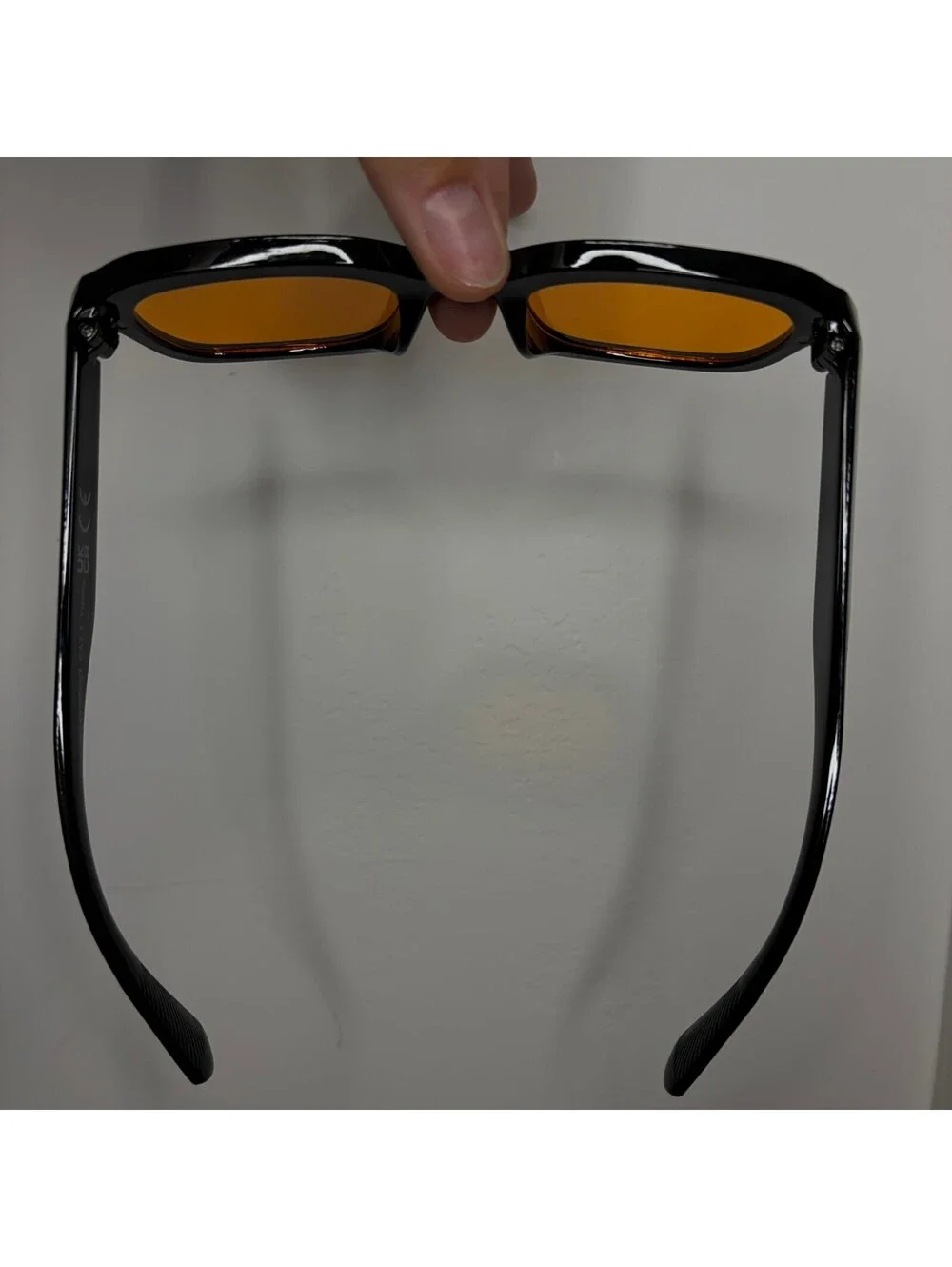 Orange Tint Modern Sunglasses A-53